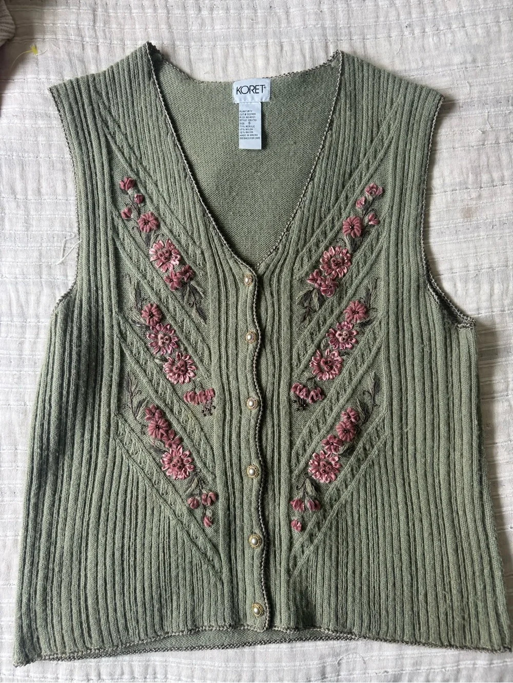 Koret sleeveless olive